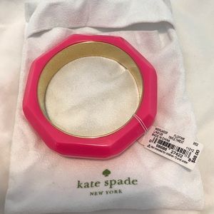 KATE SPADE- Triple threat bracelet HOT PINK